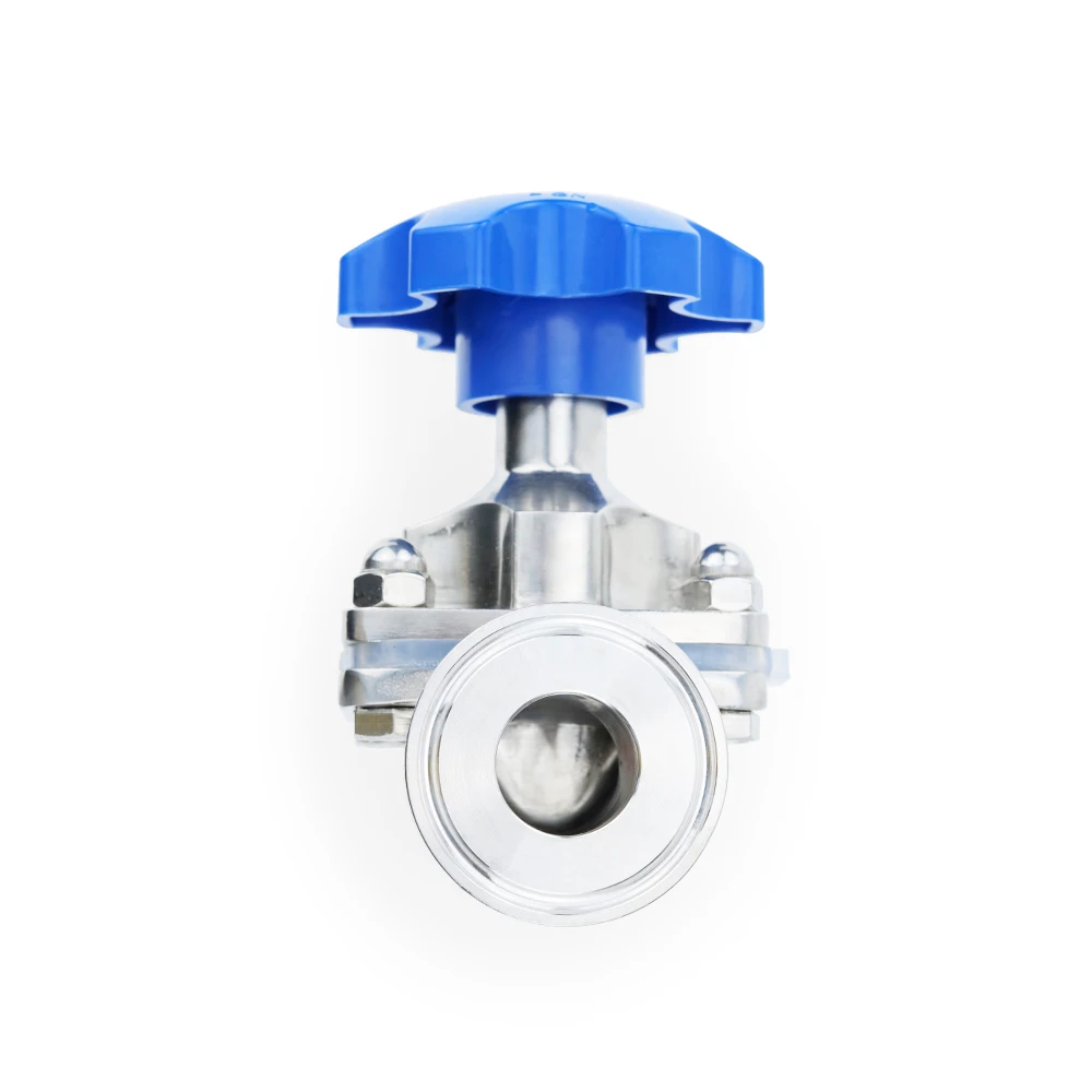1/2" 3/4" 1" 1-1/4" Pipe OD 19mm 25mm 32mm DN20 Stainless Steel 316L Sanitary Diaphragm Valve 1.5" Tri-Clamp Ferrule 50.5mm |