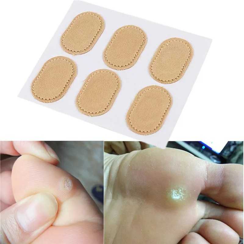

6PCS/Sheet Blister Plantar Skin Calluses Pain Relief Pad Patch Foot Corn Removal Plaster