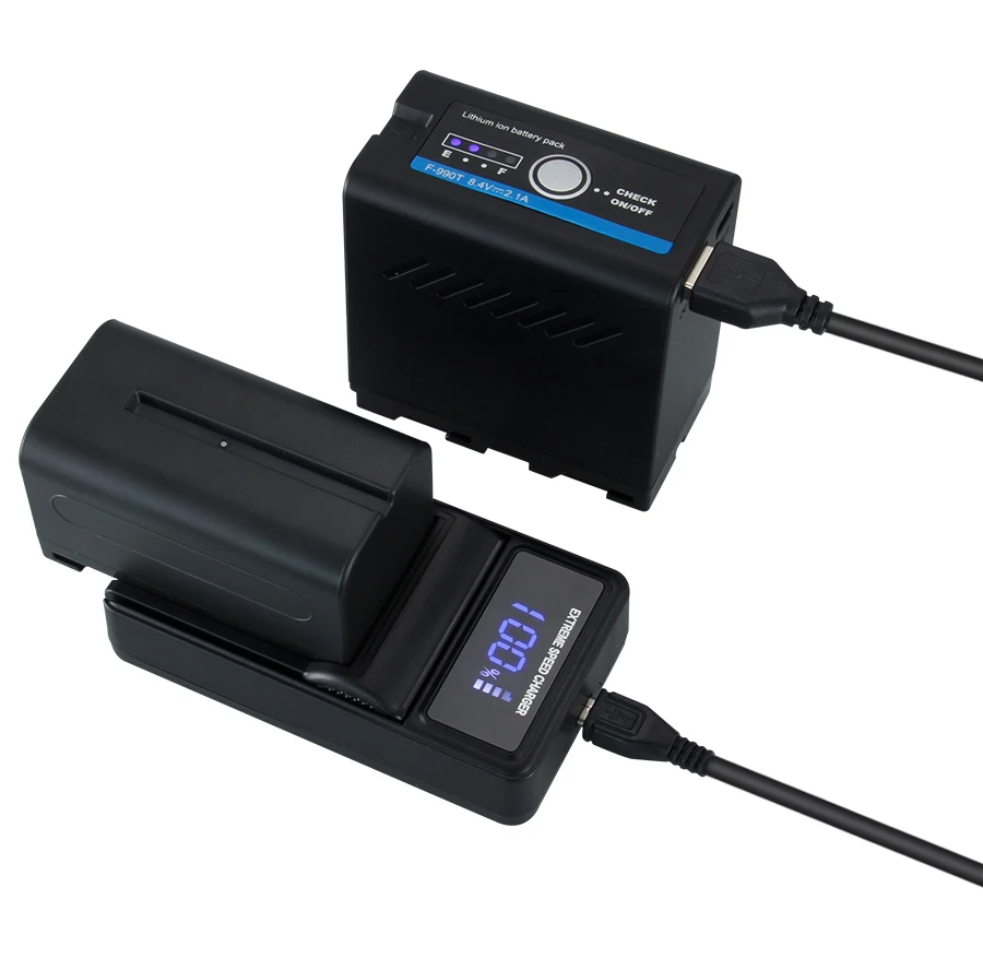 Mamen 7800mAh NP-F990T NP F990T NPF990T перезаряжаемый цифровой аккумулятор для аккумуляторов камеры sony, мобильного телефона, кольцевого света