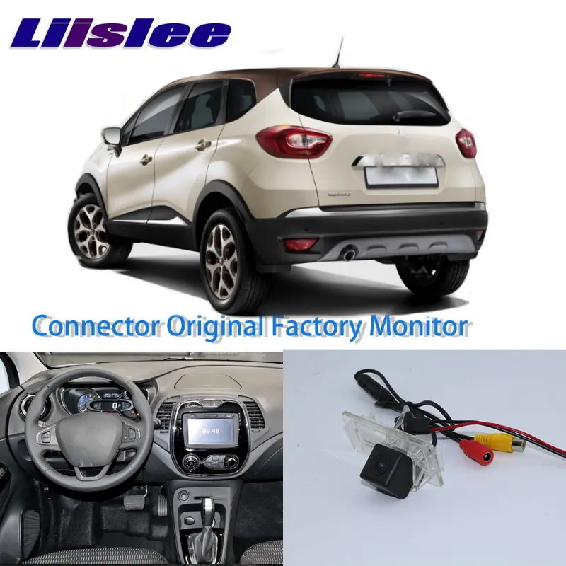 Камера заднего вида LiisLee HD для Renault оригинальная Заводская камера подключения к
