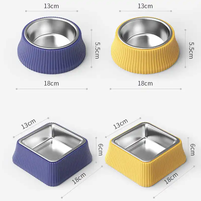 

Stainless steel dog dog food multifunctional durable non-slip for puppy