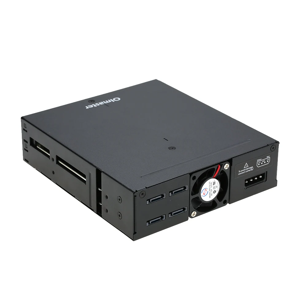 OImaster 4 секции SATA HDD SSD жесткий диск мобильный стеллаж с функцией блокировки