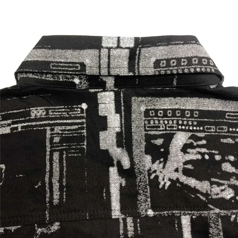 Негабаритная рубашка с длинным рукавом мужская женская 1:1 высокое качество