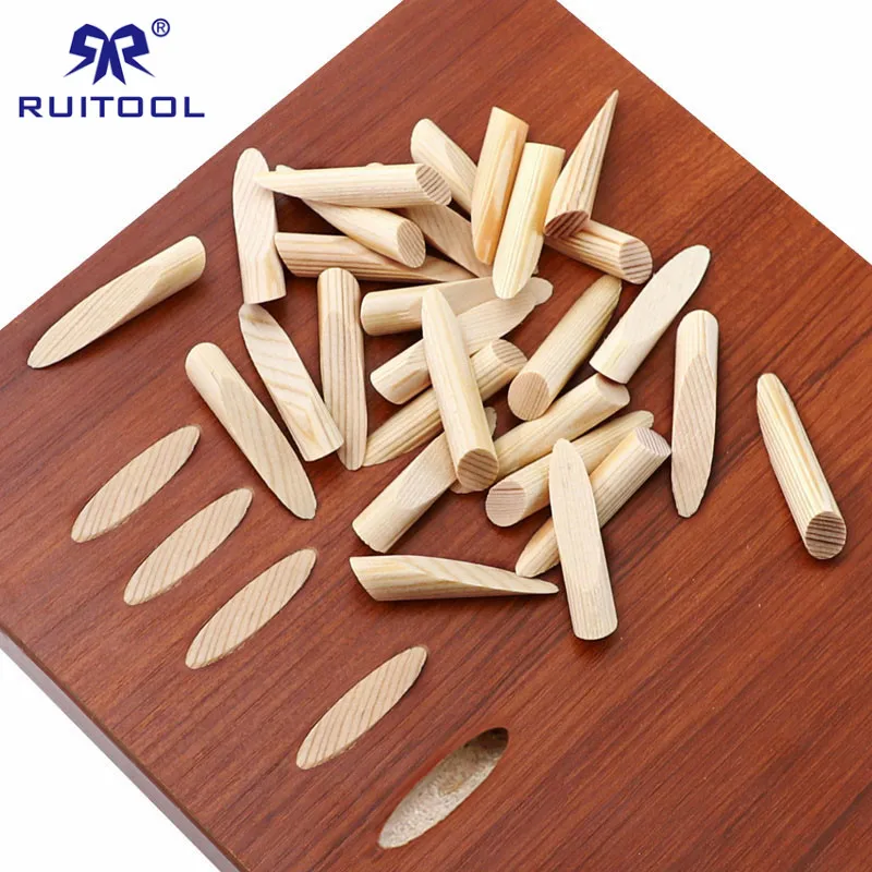 50pcs Pocket Hole Plugs 9.5mm Pine Wood Plugs Woodworking Furniture Jointing Accessories for Wood Drill Pocket Hole