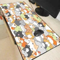 animal catch large mouse pad seam computer desk mat for girls special rubber non slip office desk mat carpet csgo dota mouse pad