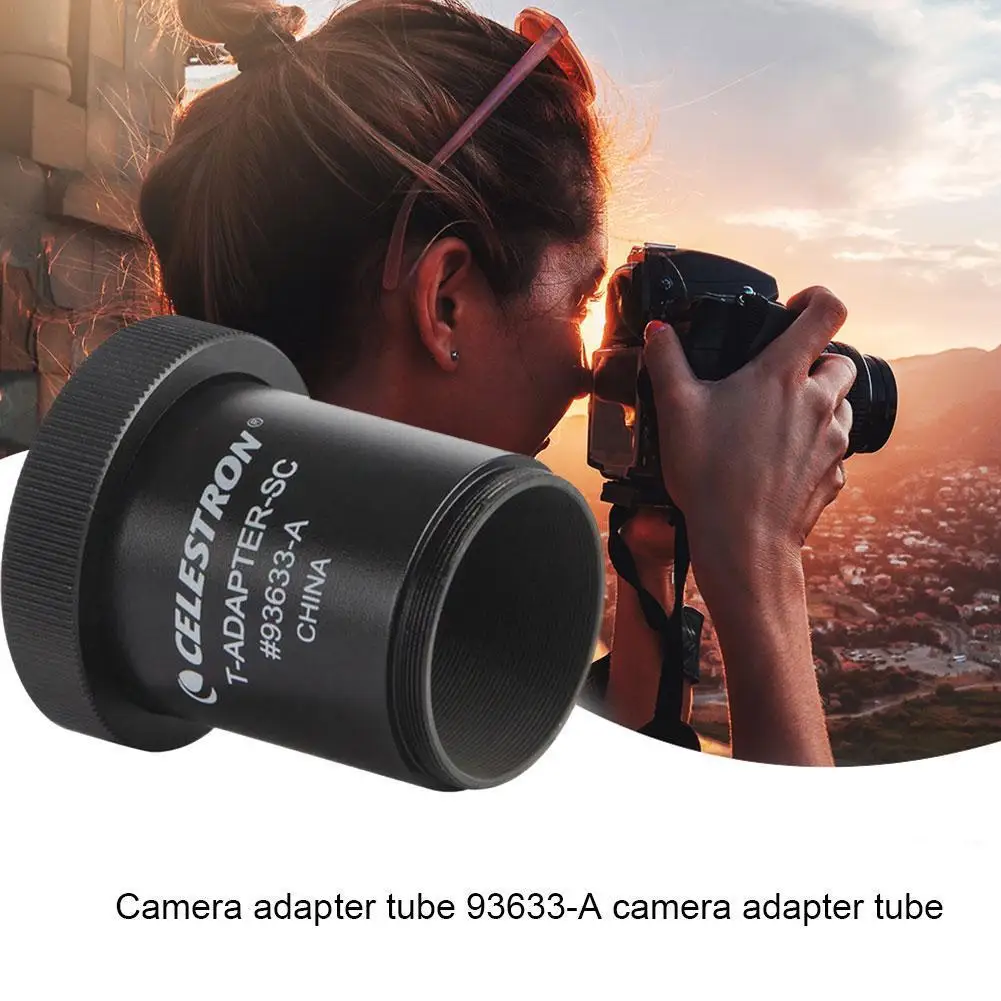 

For CELESTRON T-ADAPTER-SC Camera Adapter Tube 93633-A Camera Adapter Tube