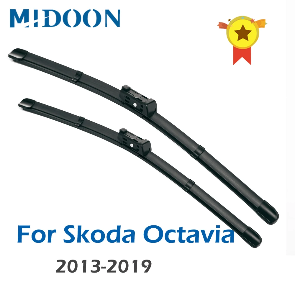 MIDOON стеклоочистителя RHD &amp LHD спереди стеклоочистителей для Skoda Octavia A7 Typ5E MK3 2013 - 2019