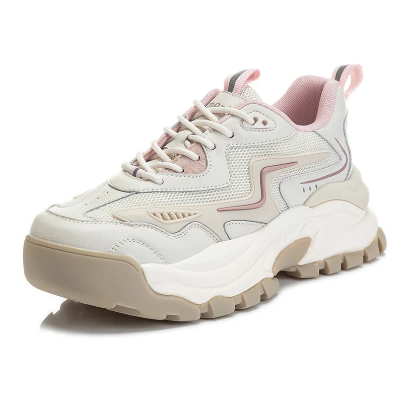 

Elad Halabi Summer Women Sneakers Women's Breathable Casual Shoes Fashion Chunky Sneakers 7CM Thick Sole Sport Shoes Spring