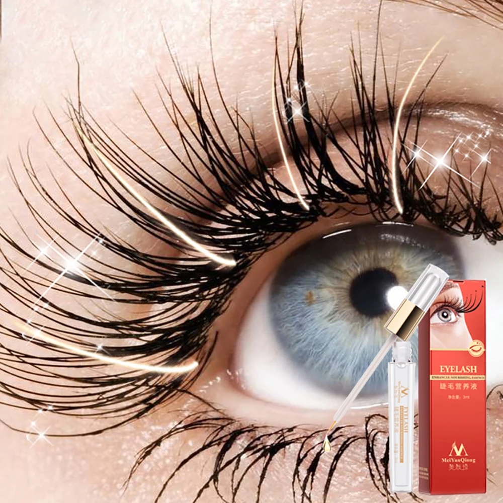 Экстракт для роста ресниц эффективно укрепляет корни питает длинные ресницы