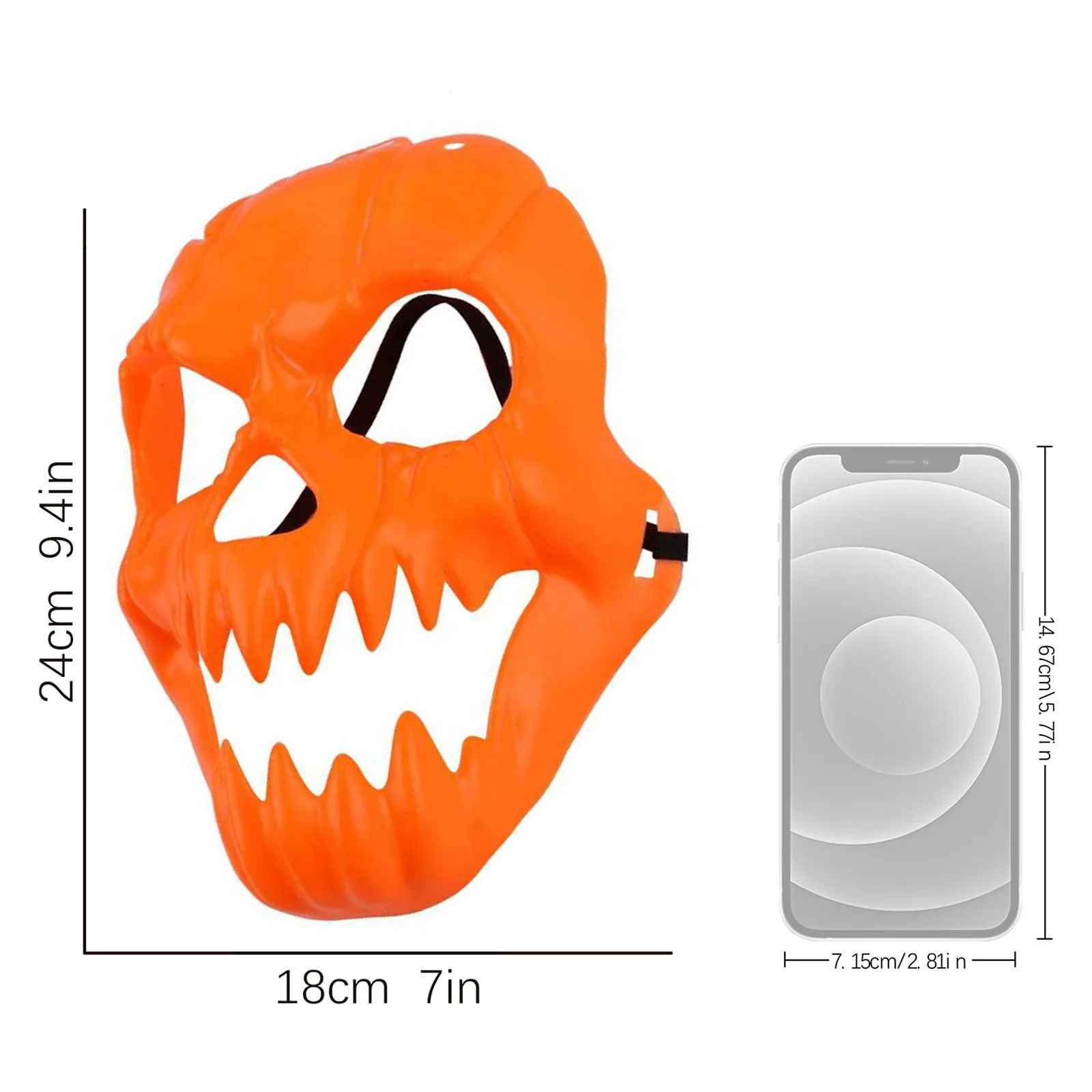 

Novelty Halloween Pumpkin Mask Toys Halloween Costume Party Props Pumpkin Head Mask Pumpkin Orange Party Cosplay Adult Gift