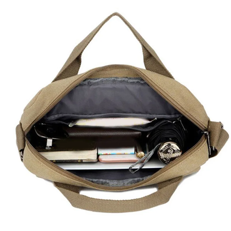Мужская Холщовая Сумка-слинг через плечо походный мессенджер в стиле милитари