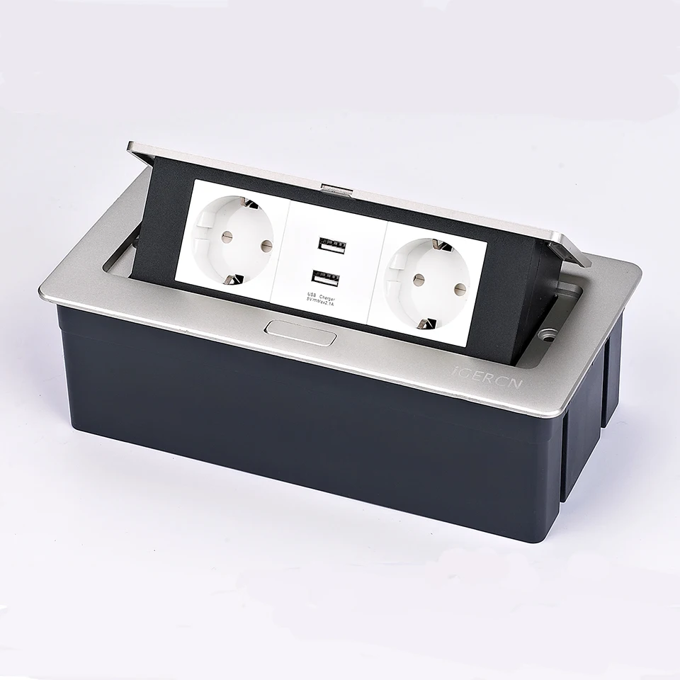 Usb-розетка 20 в стандартная Выдвижная розетка скрытого типа для кухни