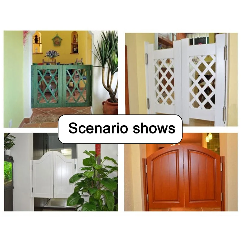 2 шт. Нержавеющая Сталь Двойное действие пружинная дверная петля прочный для кафе