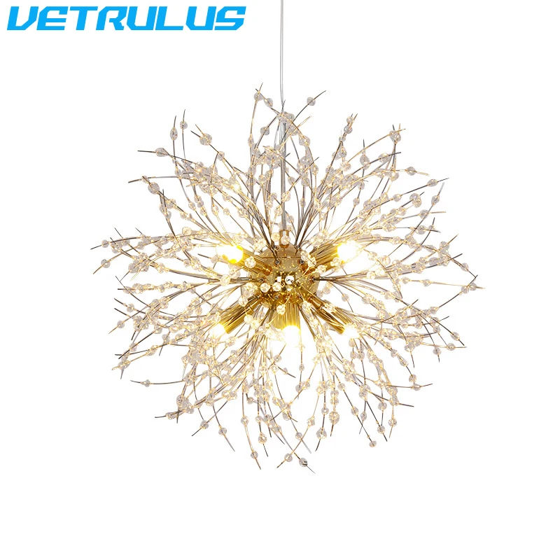 

Modern Crystal Chandelier Ceiling Crystal Chandeliers Lamp LED Pendant Hanging Light Lustres De Cristal Lamp Restaurant Light