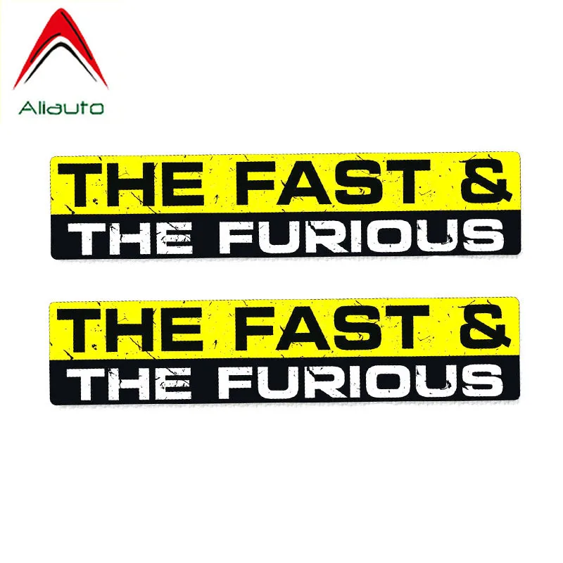 Автомобильная наклейка Aliauto 2 X предупреждающая Форсаж Аксессуары из ПВХ для Vw T4