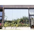 Серебряная Светоотражающая оконная пленка Sunice, односторонняя Зеркальная Наклейка на окно, тонировка на солнечной батарее, тепловое управление, домашний декор, 50 см x 100 см