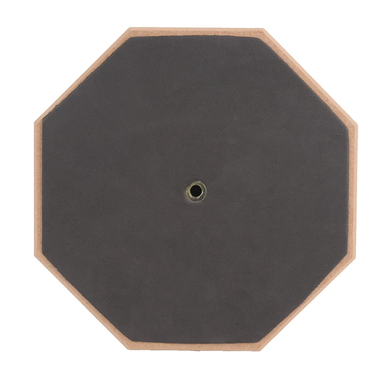 

New Portable 8 Inch Rubber Wood Dumb Drum Practice Training Drum Pad Musical Instrument With Drum Sticks