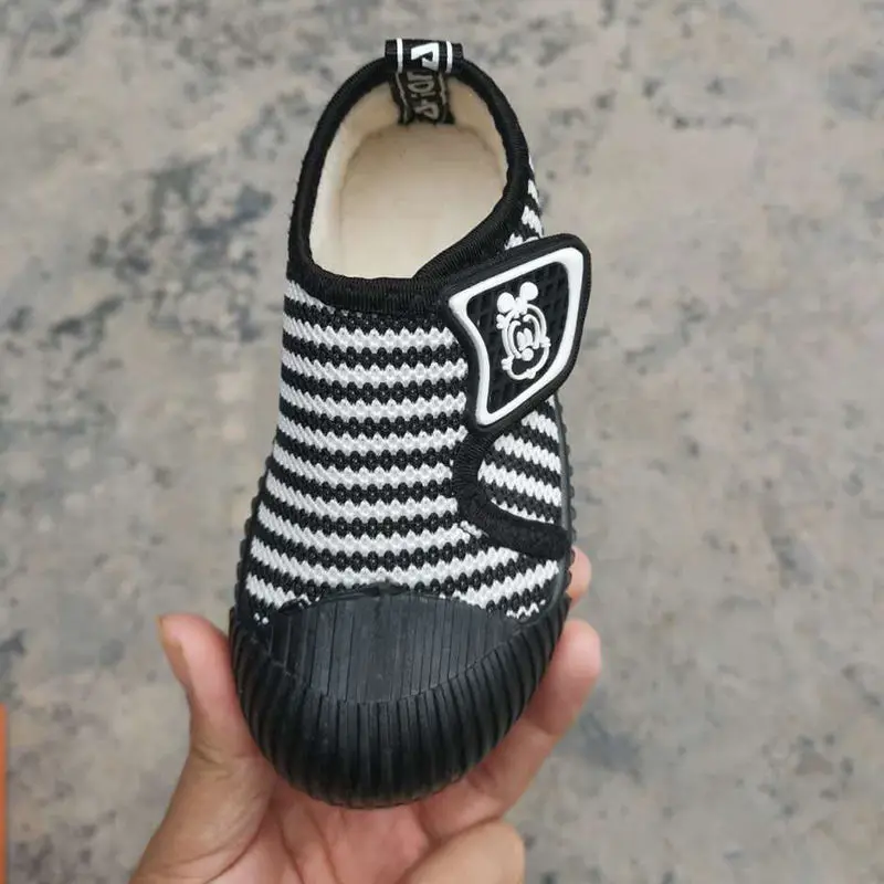 

Autumn and Winter Solid Bottom Children's Cashmere Shoes 2021 New Children's Shoes Boys Non-slip Baby Walking Shoes Men