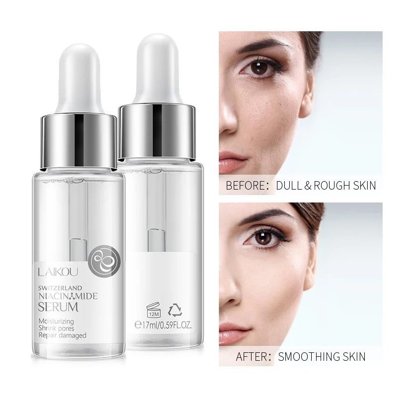 Никотинамид Сыворотка для лица увлажняющая отбеливающая подтягивающая