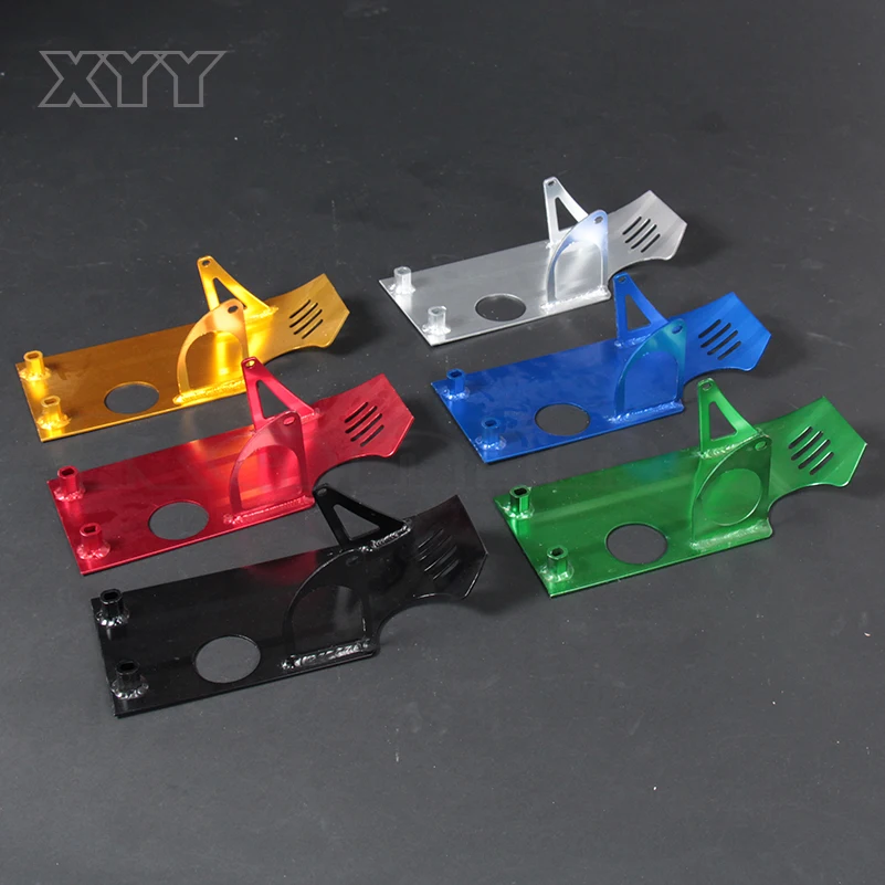 

Motorcycle Aluminum Parts Skid Plate Lower Start Motor Engine Case Protector fit XR50 CRF50 Z50 50cc-140cc Monkey Pit Dirt Bike