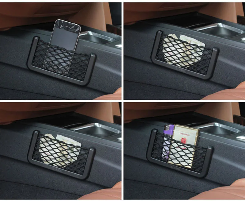 1 шт. Автомобильная Стайлинг чистая карманная Наклейка на мешок для Skoda Audi BMW Seat