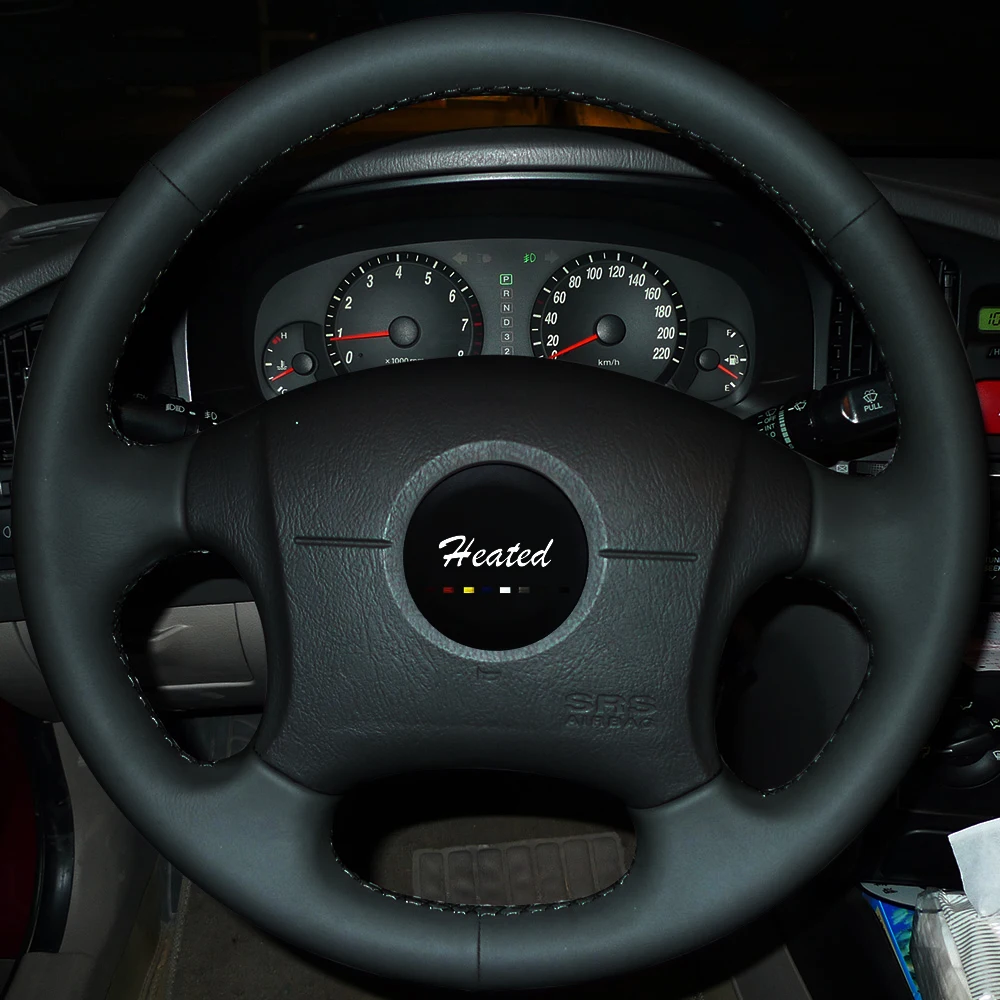 Оплетка из натуральной кожи для руля 2004 2011 Hyundai Elantra|sewing steering wheel cover|steering coverwheel cover |