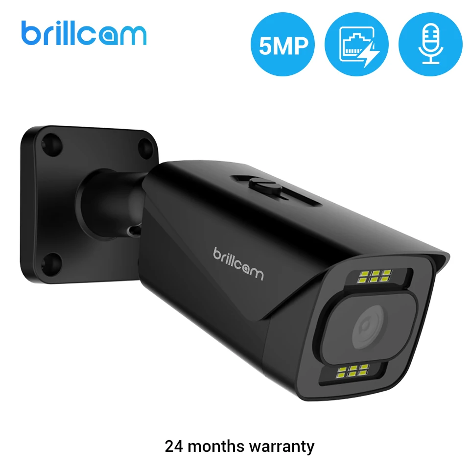 IP камера со встроенным микрофоном и слотом для SD карты 5 Мп|Камеры