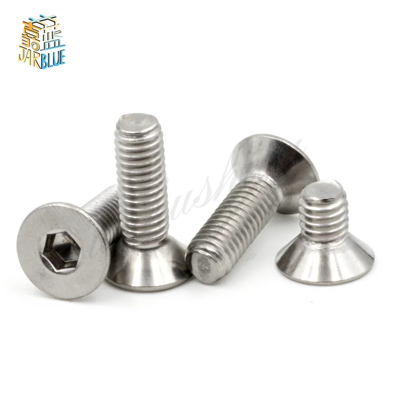 

100Pcs M3 Stainless Steel Screws Pan Hex Socket Head Cap Screw Furniture Fastener Bolt M3 * 5mm/6mm/8mm/10mm/12mm/14mm/16mm/20mm