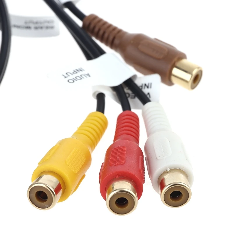 24Pin заглушка автомобильного стерео радио RCA Выход проводка кабеля для AVIC-F900BT -