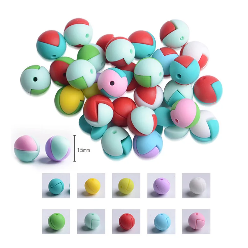 5 шт. Детские колье для прорезывания зубов 15 мм|Детские прорезыватели| |