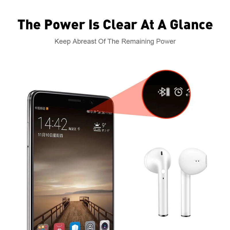 I9S TWS Беспроводные Bluetooth 5 0 наушники с шумоподавлением стерео супер бас спортивные