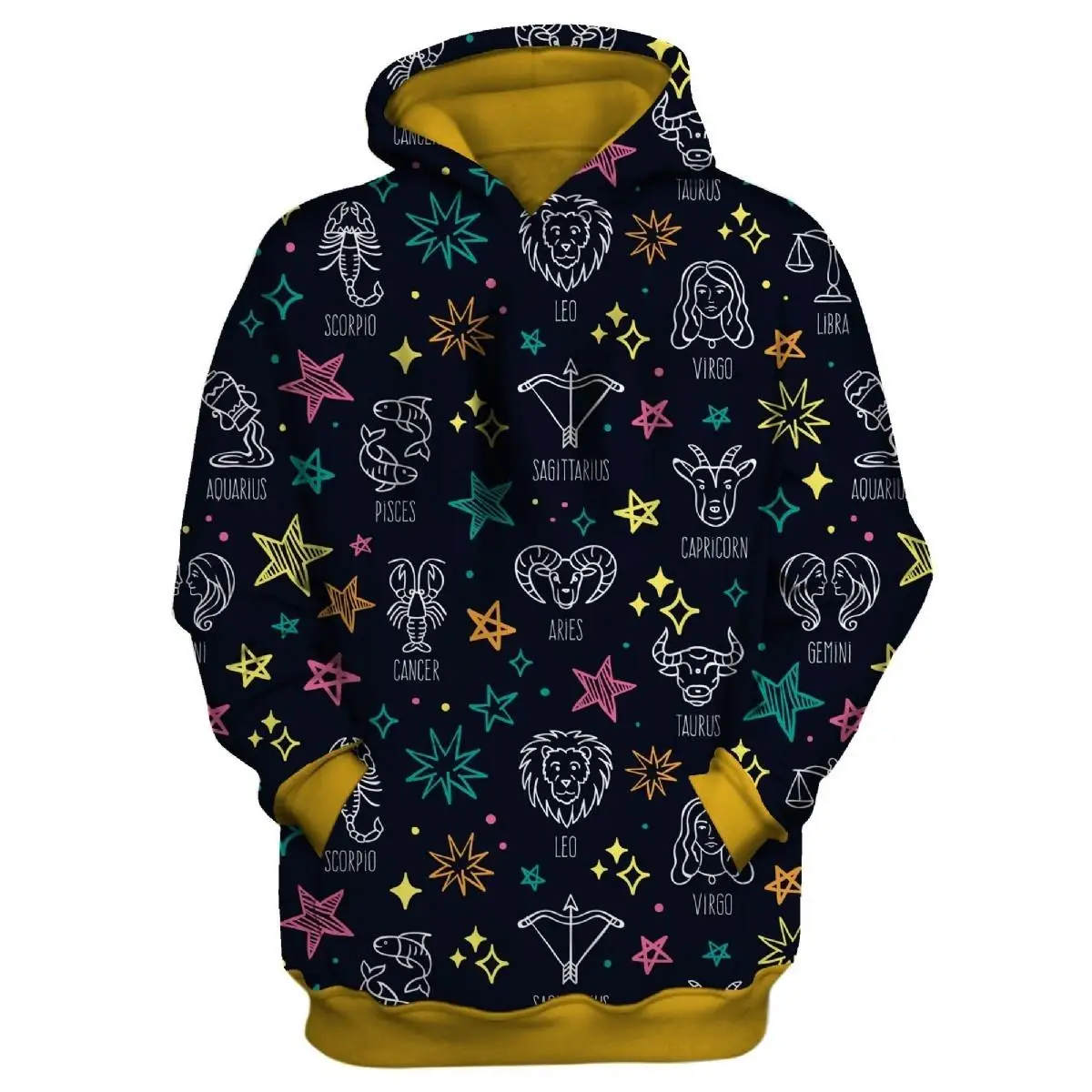 

Horoscope 3D Hoodie
