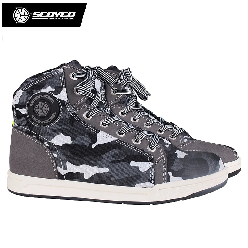 Оригинальные ботинки в байкерском стиле мужская серая Повседневная модная обувь