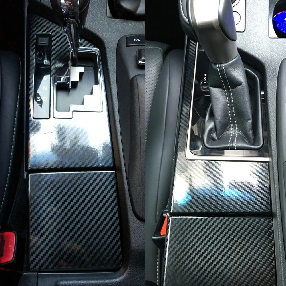 

For Lexus ES 2013-2017 Self Adhesive Car Stickers 5D Carbon Fiber Vinyl Car stickers and Decals Car Styling Accessories