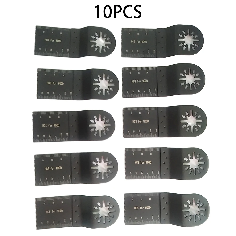 

10pcs Multi Oscillating Blades Tool 50-54HRC For Fein RIDGID Ryobi Milwaukee Woodworking