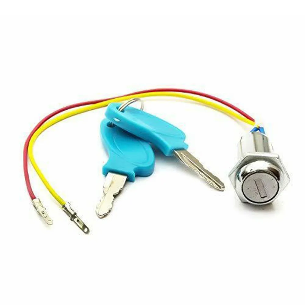 1pc Ignition Switch With Keys Locking For Electric Scooter Bike Atv Ighition Barrel 2 Wire On Off Metal Two Stage Parts | Спорт и