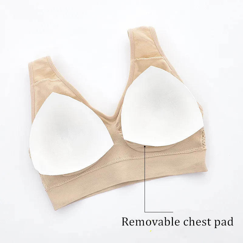 Новый бюстгальтер Aire пуш ап жилет полое Сетчатое дышащее Нижнее белье