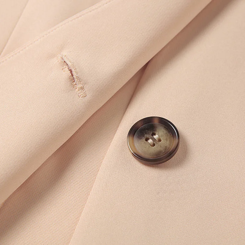 

Viifaa Women Long Blazer and Mini Skirt Two Piece Set Suit Spring Autumn Clothes Elegant Office Lady Matching 2 Piece Set