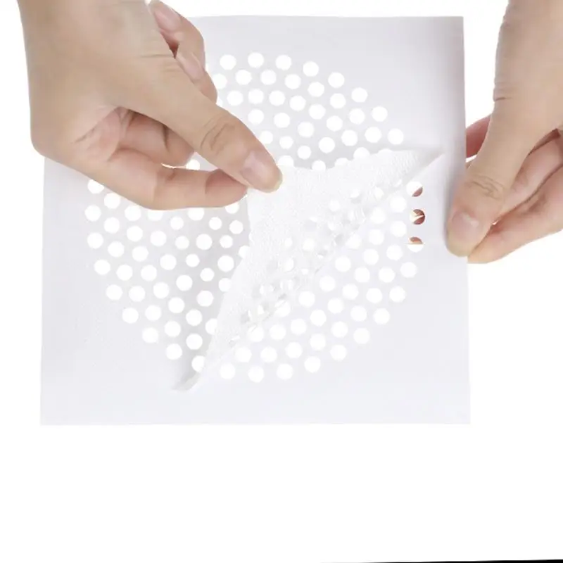 Сетчатые наклейки для слива в ванной и кухне фильтр волос ситечко раковины