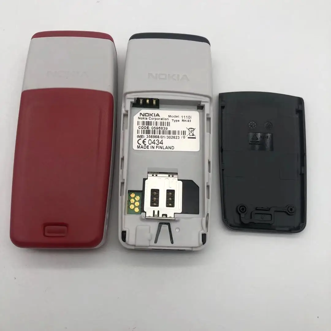 Nokia 1110 Восстановленный Оригинальный 1110i мобильный телефон разблокированный