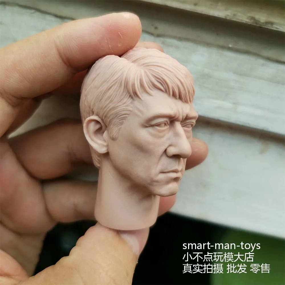 Пустые 1/6 весы Джеки Чан голова Лепка Неокрашенная подходит 12 дюймов фигура тела |