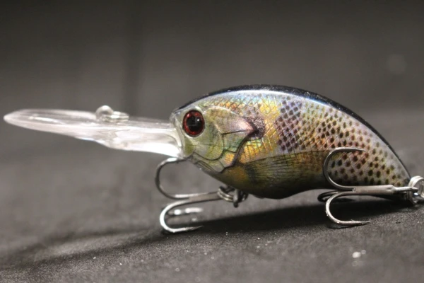 HC733X402 wLure 11g 8.5cm Deep Water Real Skin Painting Tight Floating Crankbait Cutting Blade Treble Hooks Fishing Lures HC733 - Цвет: HC733X402