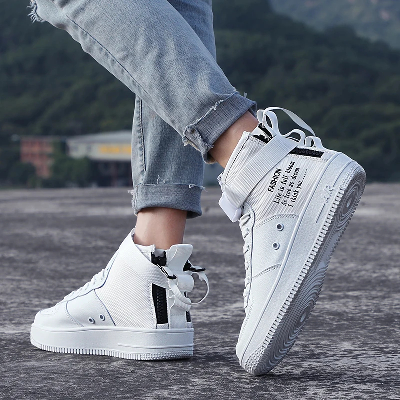 Новинка Force Jordan 1 мужская обувь на молнии для скейтбординга мужские кроссовки Zapatos