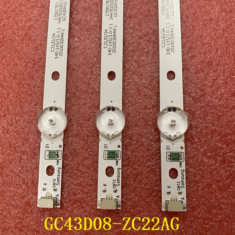 Светодиодная лента для Samsung UN43J5202 UE43J5202 UE43J5272 GC43D08-ZC22AG-13 14 15 17 23 HV430FHD-NLA 303GC430044 303GC430043 |