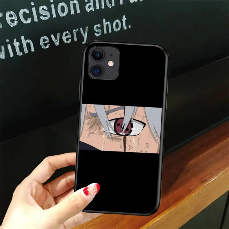 

Anime Boys Black Phone Case For Iphone 6 6s 7 8plus X Xr 11 12 Mini Pro Max Nax Fundas Cover