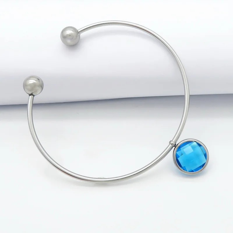 Женский Браслет манжета из нержавеющей стали 15 цветов|Браслеты| |