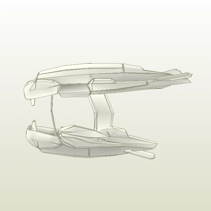 Плазменная винтовка плазменная Aura 3D бумажная модель|paper model|3d paper modelpaper 3d models |