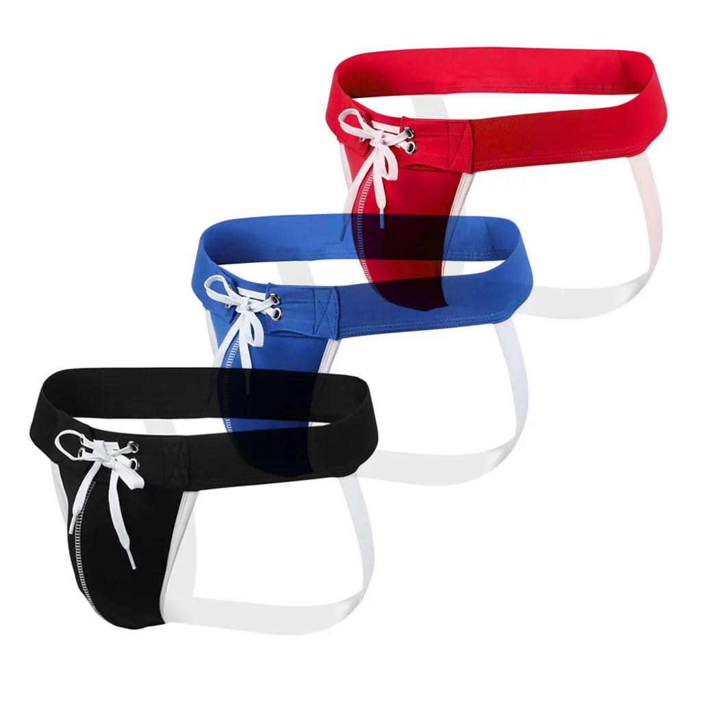 AUSTINBEM мужские сексуальные трусы jockstrap Gay Slip стринги Homme нижнее белье хлопковые Cuecas|
