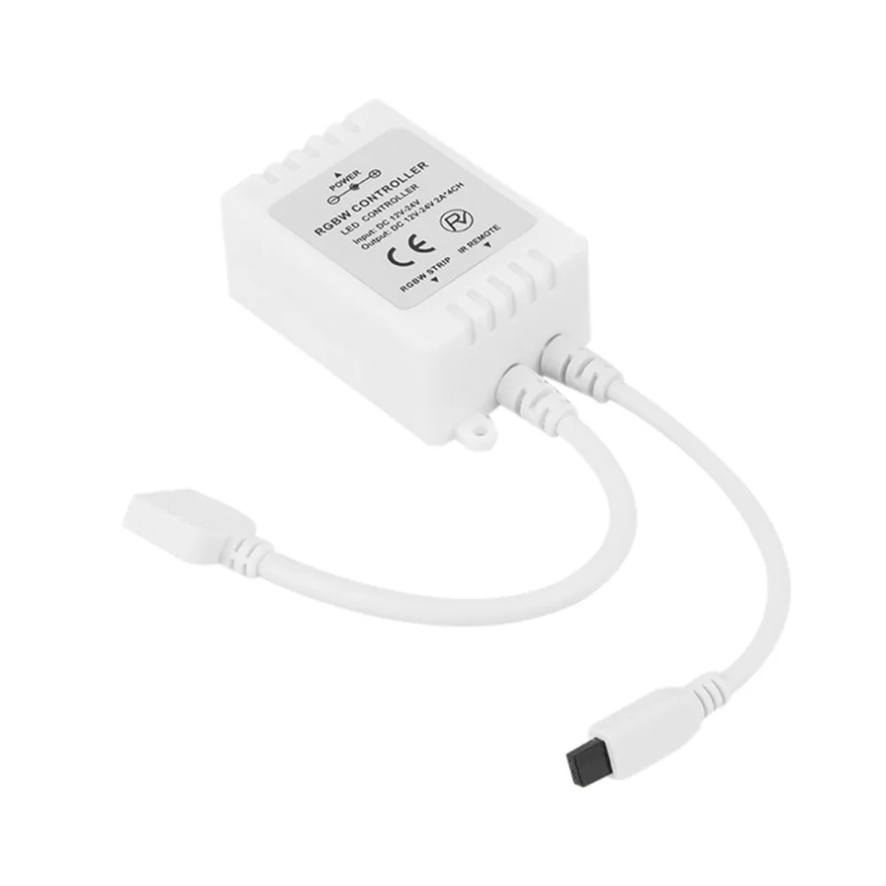 2 4G IR 4 Каналы DC12-24V 40-ключ светодиодный RGBW Пульт дистанционного управления с