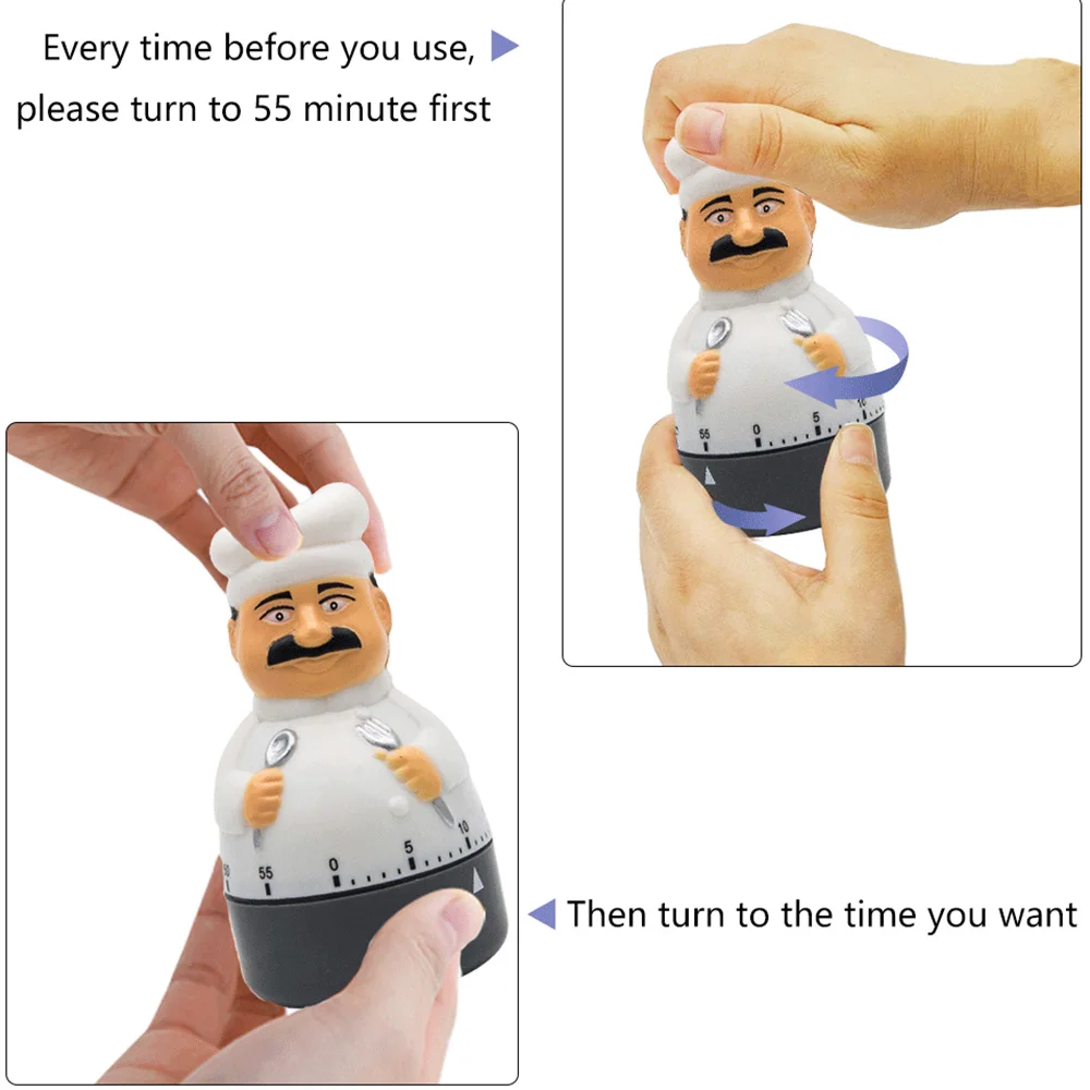 Яйцо шеф-повара 60 минут механическая кухонная Новинка забавная сигнализация